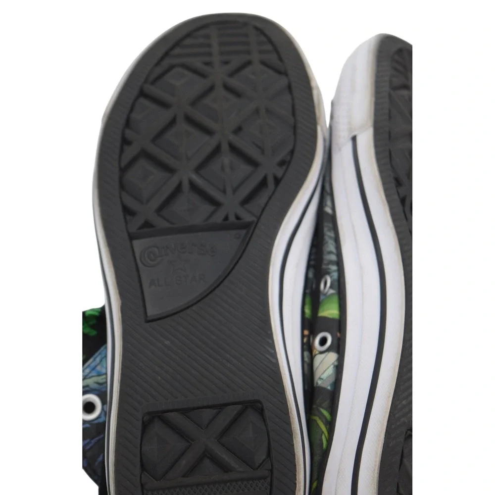 Converse Chuck Taylor‎ All Star Mens 9 Green Arrow DC Comics High Top NWOT - Picture 12 of 13